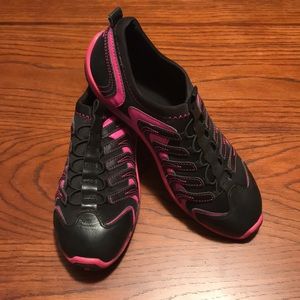 Like New Capezio Black & Pink Dance Sneaker